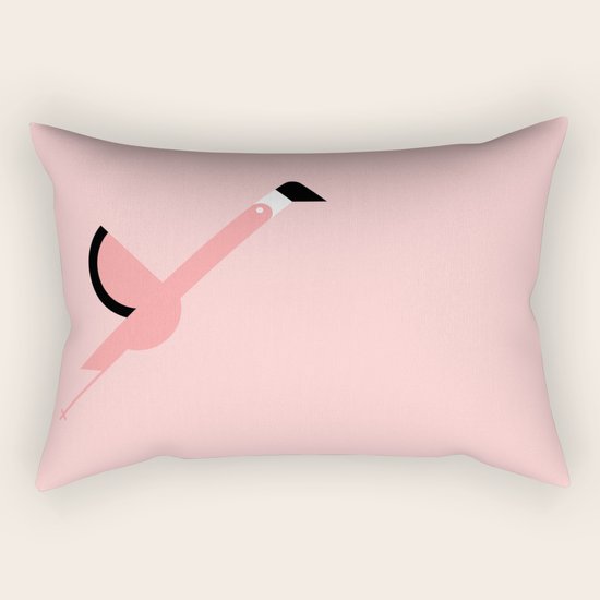Flamingo Rectangular Pillow
