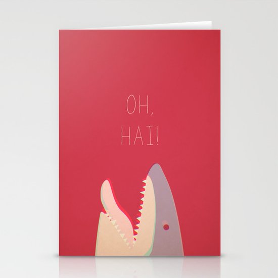 Sharky Stationery Cards