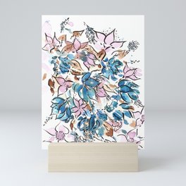 July Bouquet  Mini Art Print