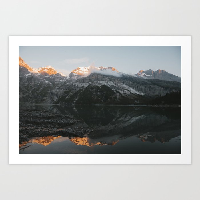 Mirror Mountains - Landscape Photography Art Print