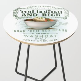 Louisiana New Orleans French Quarter Mardi Gras Culture Collection Side Table