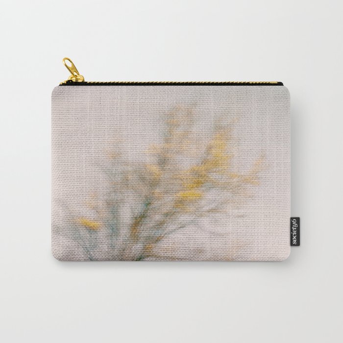 Blurry Tree Carry-All Pouch