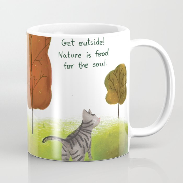 Nature is Food for the Soul Coffee Mug