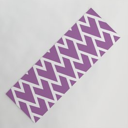 Purple and White Tessellation Line Pattern 17 Pairs DE 2022 Popular Color Royal Pretender DE5999 Yoga Mat