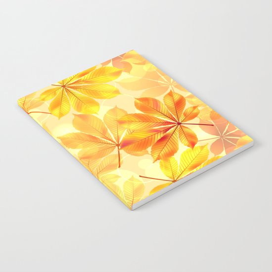 Autumn leaves #11 Notebook