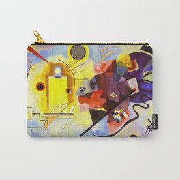 Wassily Kandinsky Yellow Red Blue Carry-All Pouch