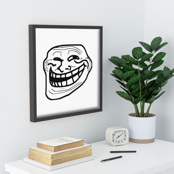 Troll Faces Metal Prints for Sale