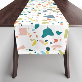 Colorful confetti pattern Table Runner