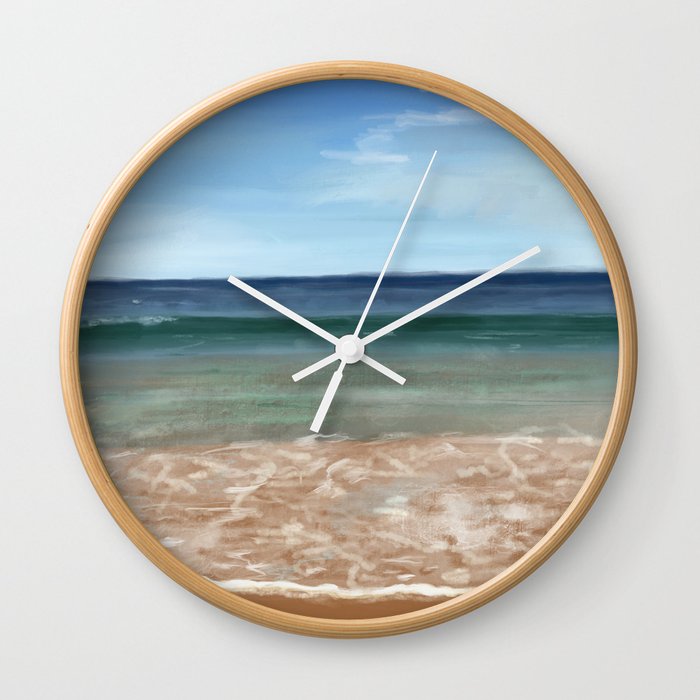 Avalon Beach Wall Clock