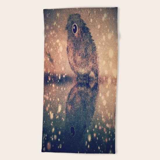 bird-47 Beach Towel