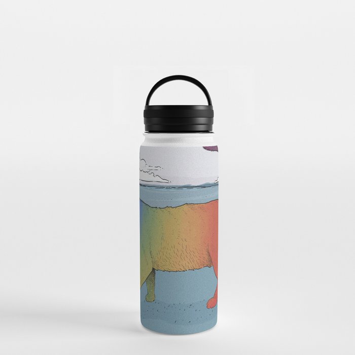 Rainbow cat Water Bottle