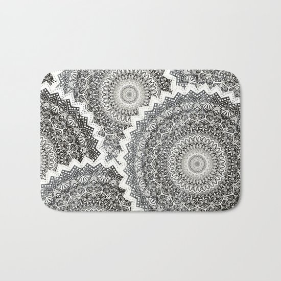 WINTER MANDALAS Bath Mat