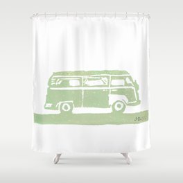 The Bus Shower Curtain