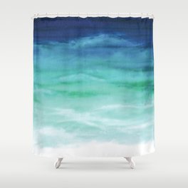 Sea Glass Shower Curtain