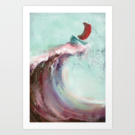 Courage Art Print