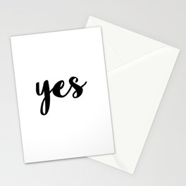 YES Stationery Cards