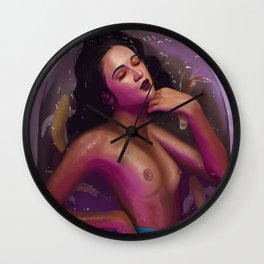 Freshwater Haze Wall Clock