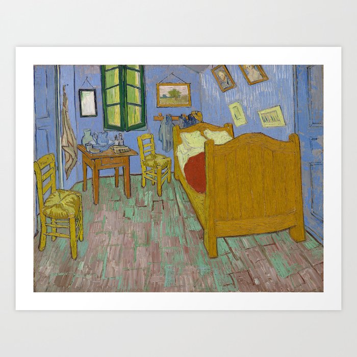 Vincent van Gogh The Bedroom 1889 Art Print
