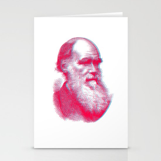 Charles Darwin Stationery Cards