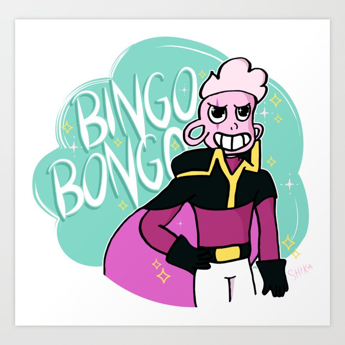 Bingo Bongo Art Print
