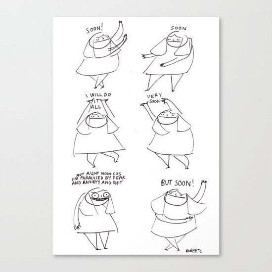 SOON Canvas Print