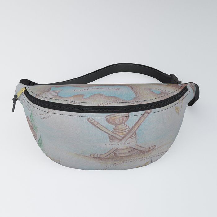 Wild Rose Country  Fanny Pack