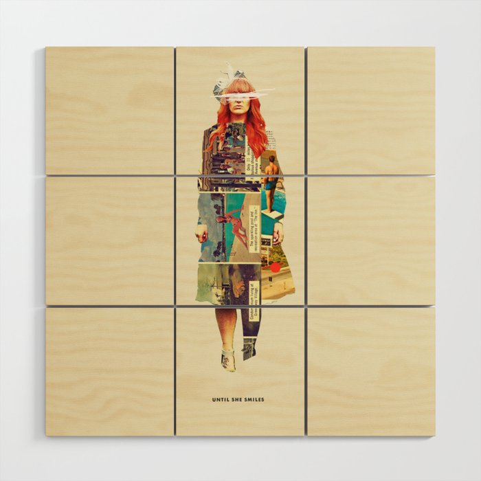 Until She Smiles Wood Wall Art