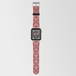Red Abstract Apple Watch Band