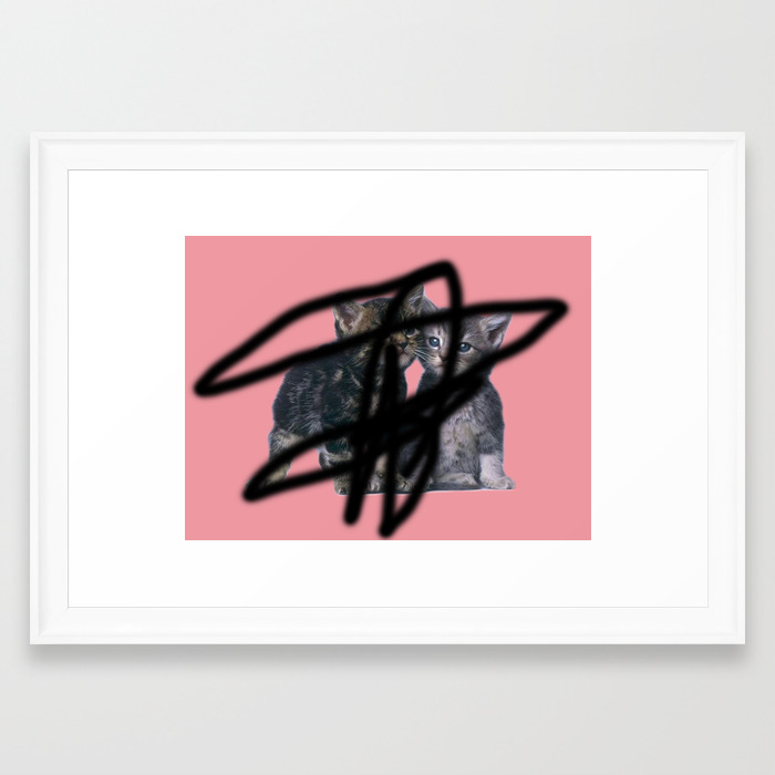 Catwoman Remix Framed Art Print By Vooduude Society6