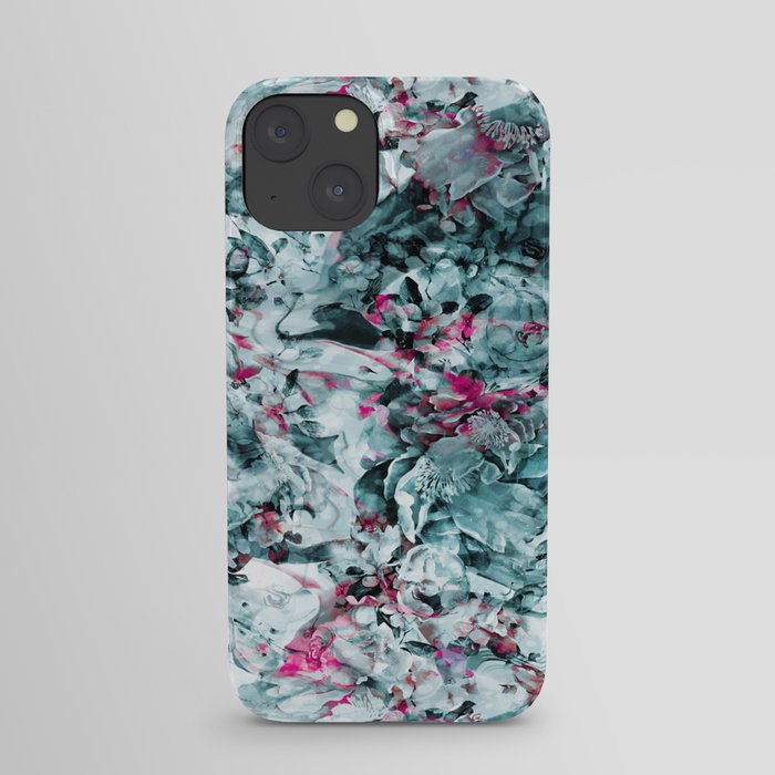 FLORAL WAVES iPhone Case