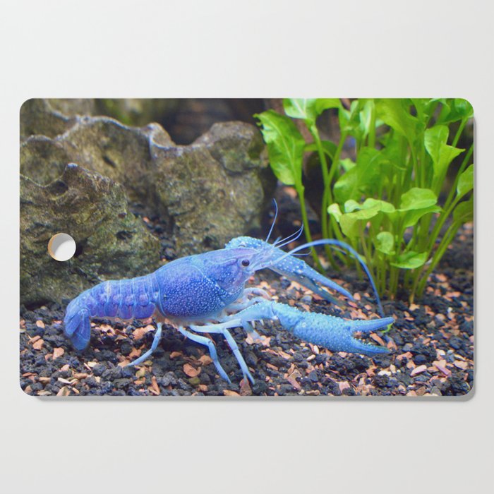 Blue Crayfish Cutting Board