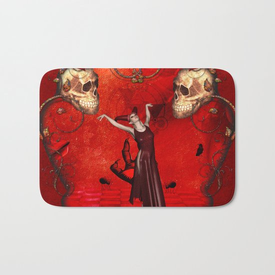 Awesome fantasy women Bath Mat
