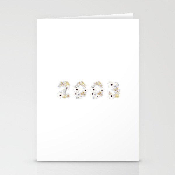 White Flower 2003 Stationery Cards