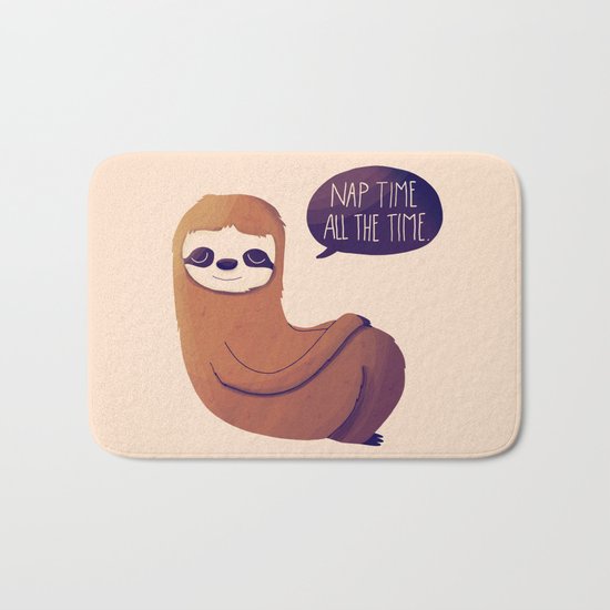 Nap Time All The Time Bath Mat