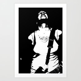Rockn Bassist Art Print | Vector, Music, People, Photo 