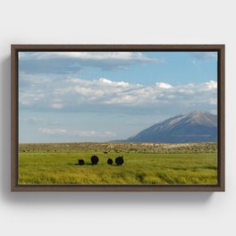 passerby Framed Canvas