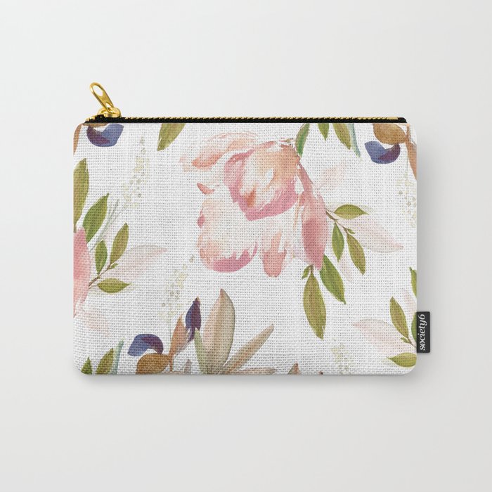 Darling Blooms 02 Carry-All Pouch