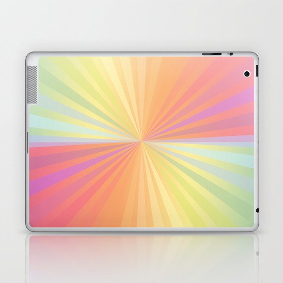 Bright Summer Rainbow Laptop & iPad Skin
