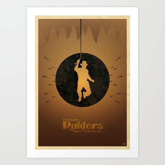 Steven Spielberg's RAIDERS OF THE LOST ARK Art Print