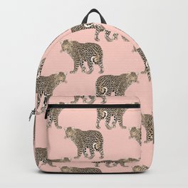 Trendy Chic leopard animal pattern Backpack