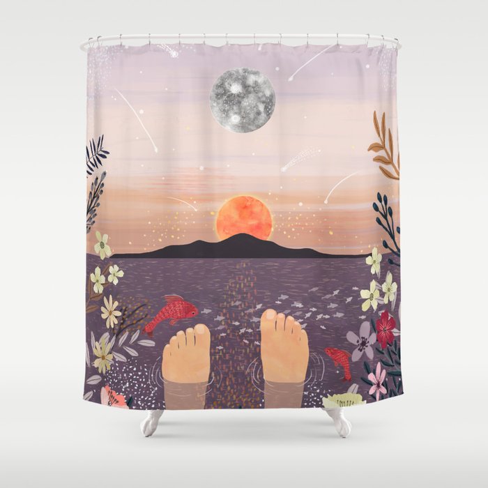 Sunset Shower Curtain