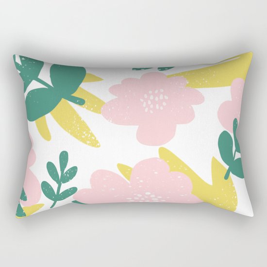 In the garden Rectangular Pillow