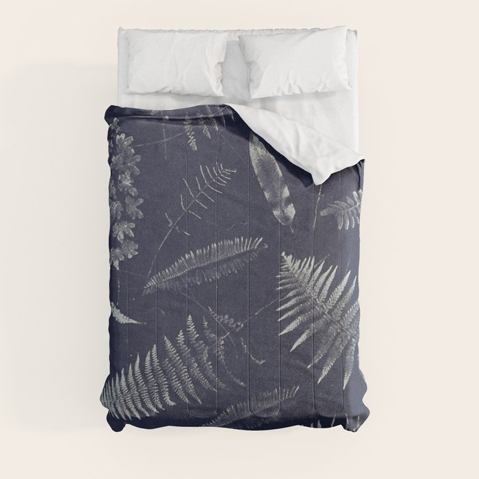 Botanical Fern Comforter by Blue Specs Studio Society6
