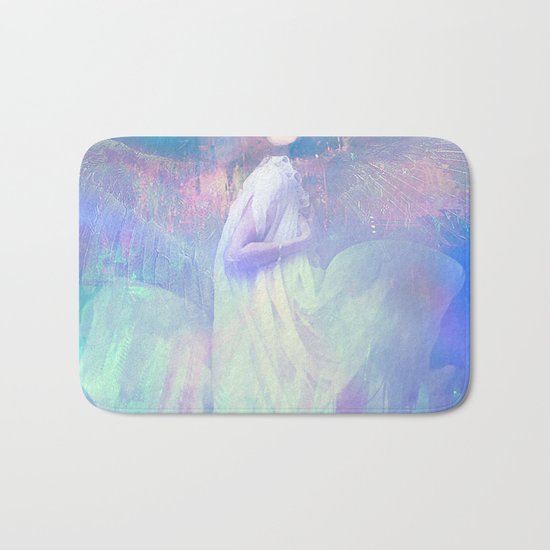 Ask your angel Bath Mat