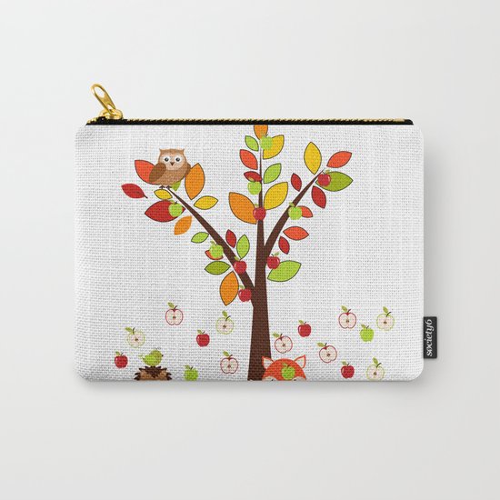 Rain Apples Carry-All Pouch