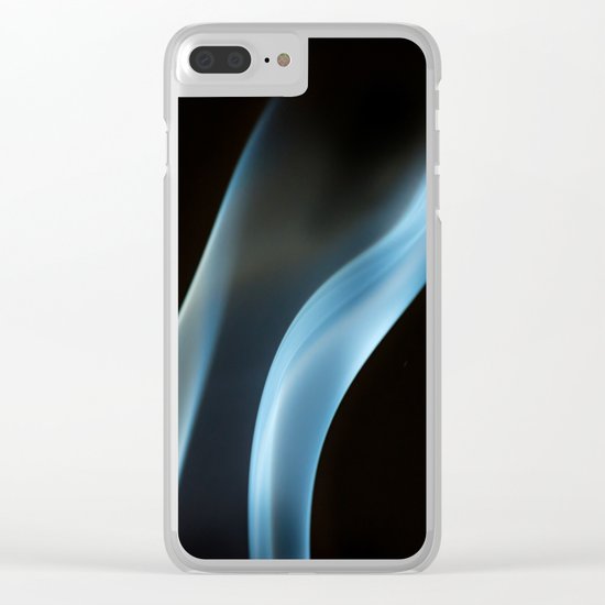 Incense Smoke Clear iPhone Case