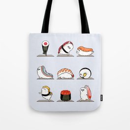Sushi Yoga Tote Bag