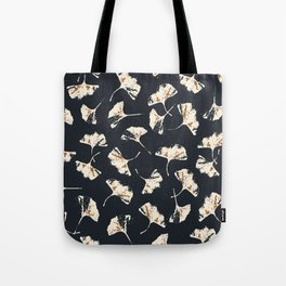 Enduring Ginkgo - Midnight Tote Bag