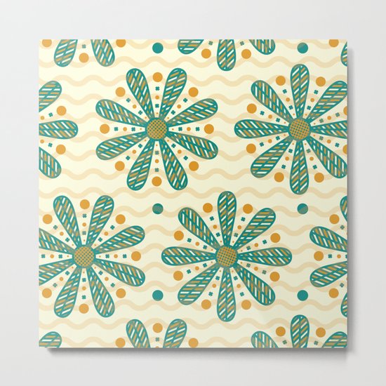 Flowerz Metal Print