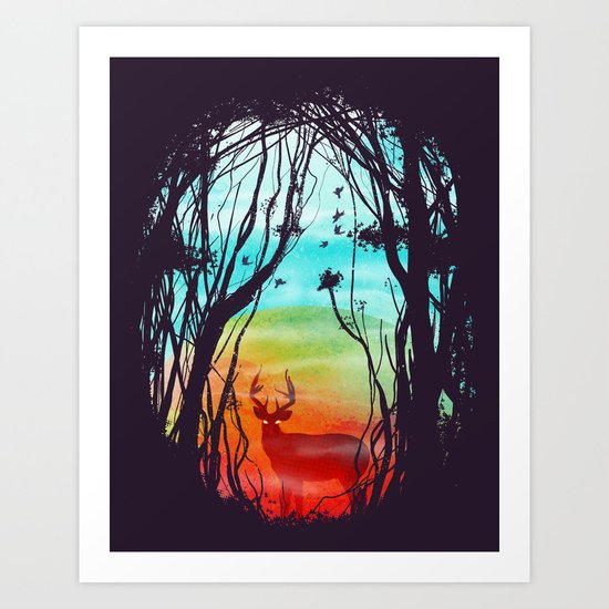 Lost In My Dreams Art Print